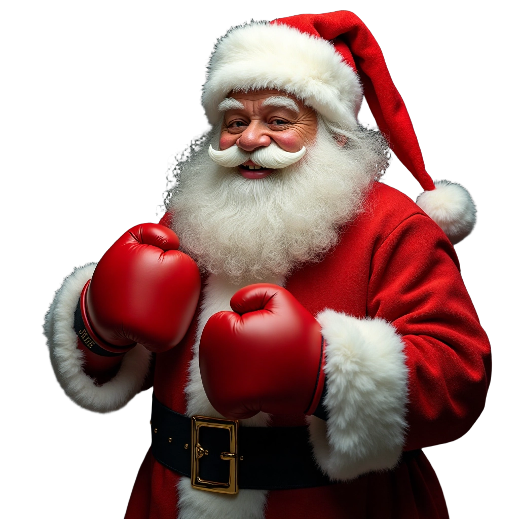 Santa Claus Boxing